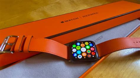 hermes orange leather band apple watch|hermes apple watch band replacement.